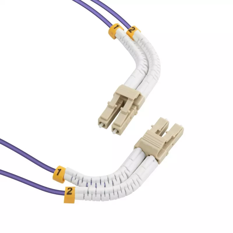 Lanview LVO2318005-FLEX InfiniBand/kuitu-kaapeli 0,5 m LC LC/LC violetti
