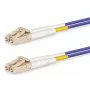 Lanview LVO231810 InfiniBand/kuitu-kaapeli 1 m 2x LC violetti