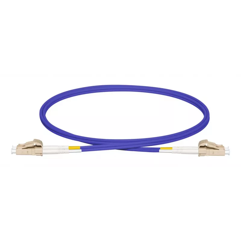 Lanview LVO231811 InfiniBand/kuitu-kaapeli 2 m 2x LC violetti