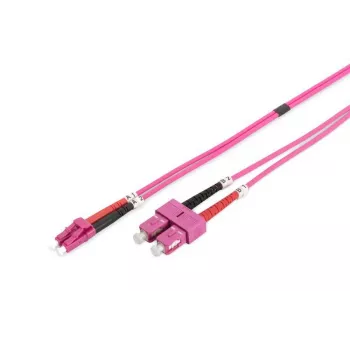 Lanview LVO231814 InfiniBand/kuitu-kaapeli 2 m 2x SC 2x LC violetti