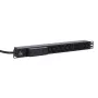 Lanview LVR261877 virranjakoyksikkö (PDU) 10 AC-lähtöä 1U musta
