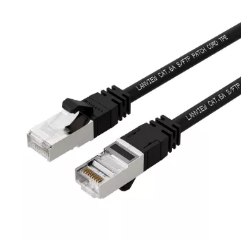 Lanview LV-SFTP6A015B verkkokaapeli musta 1,5 m S/FTP (S-STP)