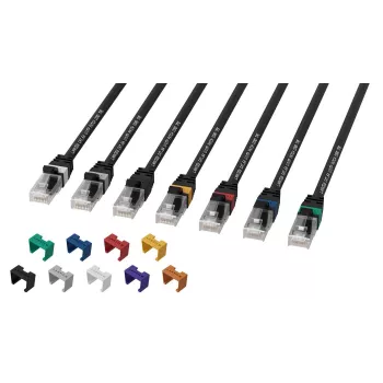 Lanview LV-UTP6A05B verkkokaapeli musta 5 m S/FTP (S-STP)