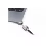 Compulocks Ledge MacBook Air 13 inch M2 ja M3 avainlukolla hopea