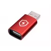 Microconnect MC-AAADAP-SC kaapelisovitin USB A punainen
