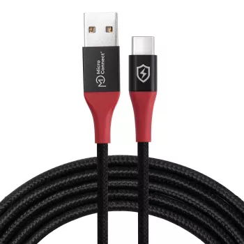 Microconnect MC-AUSBC-SC USB-kaapeli 1,5 m USB A USB C musta