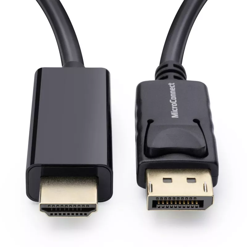 Microconnect MC-DP-HDMI-150 videokaapeli-adapteri 1,5 m DisplayPort musta