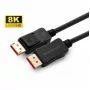 Microconnect MC-DP-MMG-050V1.4 DisplayPort-kaapeli 0,5 m musta