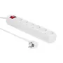 Microconnect MC-GRU00615WS jatkojohto 1,5 m 6 pistorasiaa sisäkäyttöön valkoinen