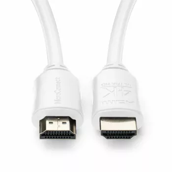 HDMI-kaapeli Microconnect MC-HDM19192V2.0WH 2 m 18 Gbit/s valkoinen