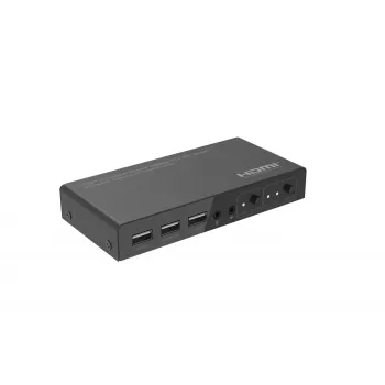 KVM-kytkin Microconnect MC-HDMIKVM0201-4K USB HDMI 4K Ultra HD