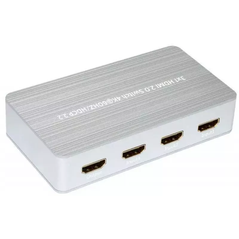 Microconnect MC-HMSW301B videokytkin HDMI