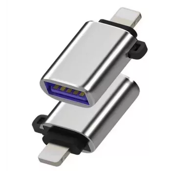 Microconnect MC-LIGHTUSB3 kaapeliadapteri Lightning USB A hopea