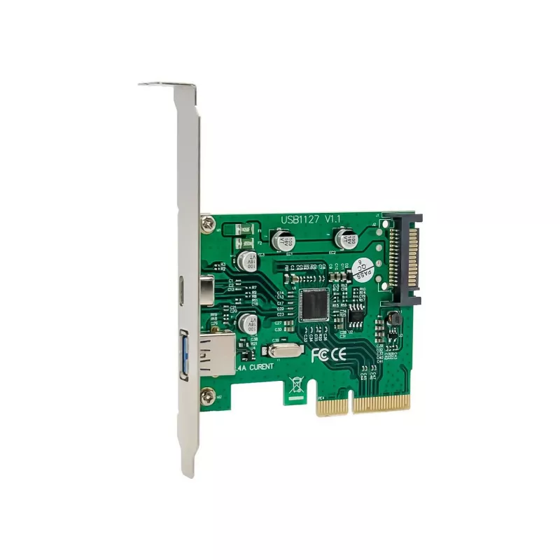 Microconnect MC-PCIE-ASM1142-CA liitäntäkortit/adapterit sisäinen USB 3.2 Gen 1 (3.1 Gen 1)