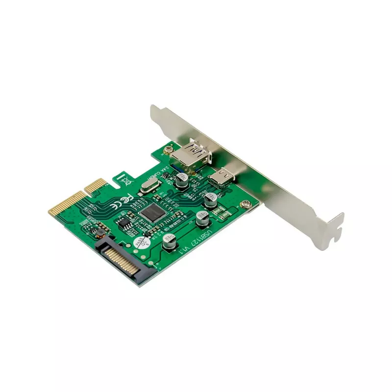 Microconnect MC-PCIE-ASM1142-CA liitäntäkortit/adapterit sisäinen USB 3.2 Gen 1 (3.1 Gen 1)