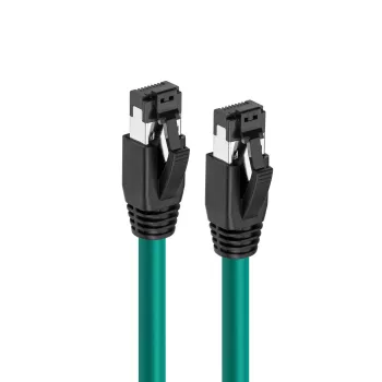 Microconnect MC-SFTP80025G verkkokaapeli vihreä 0,25 m Cat8.1 S/FTP (S-STP)