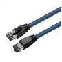 Microconnect MC-SFTP8005B verkkokaapeli sininen 0,5 m Cat8.1 S/FTP (S-STP)