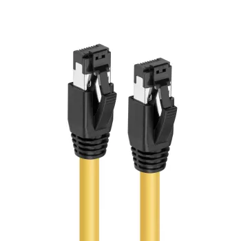 Microconnect MC-SFTP8015Y verkkokaapeli keltainen 1,5 m Cat8.1 S/FTP (S-STP)