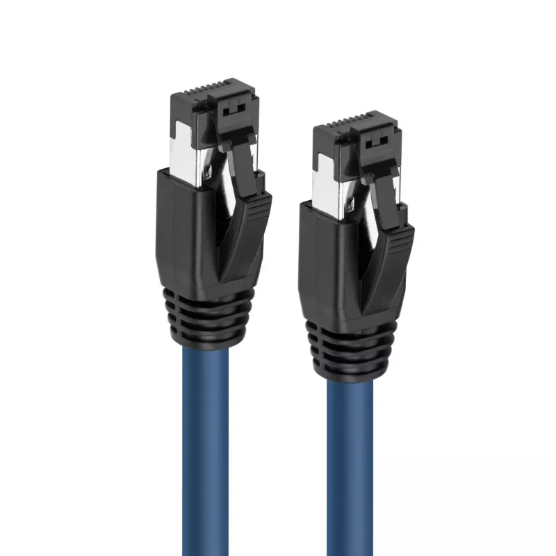 Microconnect MC-SFTP803B verkkokaapeli sininen 3 m Cat8.1 S/FTP (S-STP)