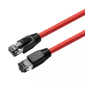 Microconnect MC-SFTP8075R verkkokaapeli punainen 7,5 m Cat8.1 S/FTP (S-STP)