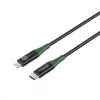 Microconnect MC-SMART USB C-L-1 Lightning-kaapeli 1 m musta, vihreä
