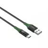 Microconnect MC-SMART USB-A-C-01 USB-kaapeli USB 2.0 1 m USB A USB C musta, vihreä