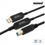 Microconnect MC-USB3.0AB10OP USB-kaapeli USB 3.2 Gen 2 (3.1 Gen 2) 10 m USB A USB B musta