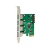 Microconnect MC-USB3.0-T4B liitäntäkortti/-sovitin sisäinen USB 3.2 Gen 1 (3.1 Gen 1)