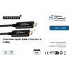 Microconnect MC-USB3.1C15OP USB-kaapeli USB 3.2 Gen 2 (3.1 Gen 2) 15 m USB C musta
