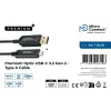 Microconnect MC-USB3.2CA5OP USB-kaapeli USB 3.2 Gen 2 (3.1 Gen 2) 5 m USB A USB C musta