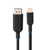 Microconnect MC-USBCDP1 videokaapeli-sovitin 1 m USB Type-C DisplayPort musta