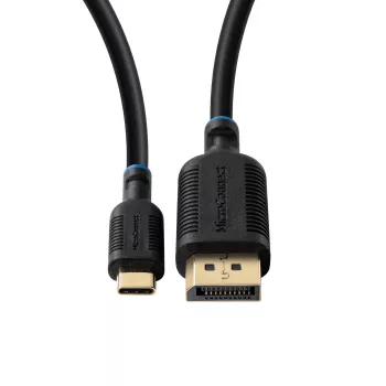 Microconnect MC-USBCDP2 videokaapeli-sovitin 2 m USB Type-C DisplayPort musta