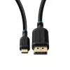 Microconnect MC-USBCDP5 videokaapeli-sovitin 5 m USB Type-C DisplayPort musta