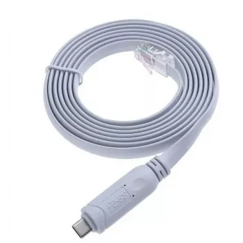 Microconnect MC-USBCETHM USB-kaapeli 1,8 m USB A RJ-45 musta
