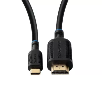 Microconnect MC-USBCHDMI1 videokaapeli-sovitin 1 m HDMI Type-A (Standard) USB Type-C musta