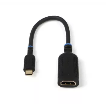 Microconnect MC-USBCHDMI-A videokaapeli-sovitin 0,2 m USB C HDMI musta