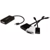 StarTech.com Travel A/V-sovitin: 3-in-1 Mini DisplayPort - DisplayPort, DVI tai HDMI -muunnin