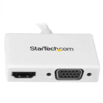 StarTech.com matka-A/V-sovitin: 2-in-1 Mini DisplayPort - HDMI tai VGA -muunnin - valkoinen