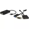 StarTech.com matka-A/V-sovitin: 3-in-1 Mini DisplayPort - VGA DVI tai HDMI -muunnin