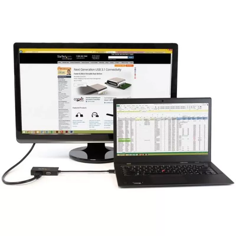 StarTech.com matka-A/V-sovitin: 3-in-1 Mini DisplayPort - VGA DVI tai HDMI -muunnin