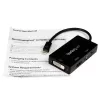 StarTech.com matka-A/V-sovitin: 3-in-1 Mini DisplayPort - VGA DVI tai HDMI -muunnin