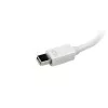 StarTech.com Travel A/V -sovitin: 3-in-1 Mini DisplayPort - VGA DVI tai HDMI -muunnin - valkoinen