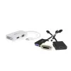 StarTech.com Travel A/V -sovitin: 3-in-1 Mini DisplayPort - VGA DVI tai HDMI -muunnin - valkoinen