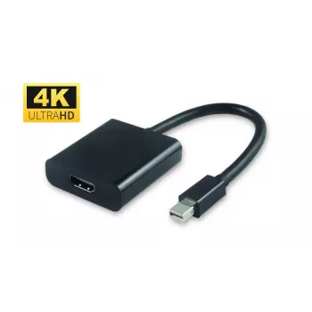 Microconnect MDPHDMI6B videokaapeli-adapteri 0,2 m Mini DisplayPort HDMI musta
