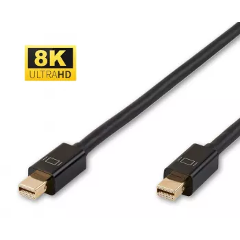 Microconnect MDPMDP1BV1.4 DisplayPort-kaapeli 1 m Mini DisplayPort musta