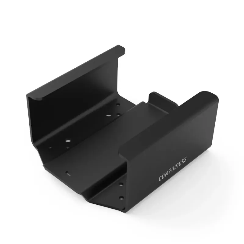 Compulocks Mac mini M4 2024 turvakiinnike lukkopäällä musta