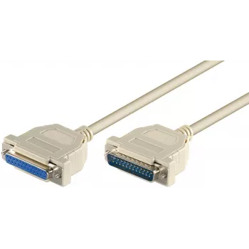 Microconnect MODGR2 sarjakaapeli valkoinen 2 m DB25