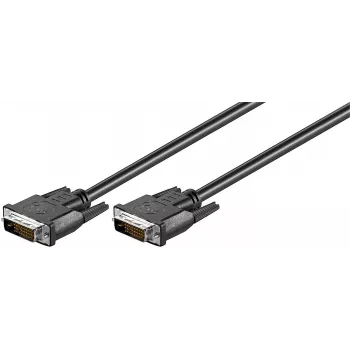 Microconnect MONCC2 DVI-kaapeli 2 m DVI-D DVI-D (DL) musta