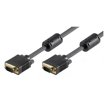 Microconnect MONGG2FB VGA-kaapeli 2 m VGA (D-Sub) musta