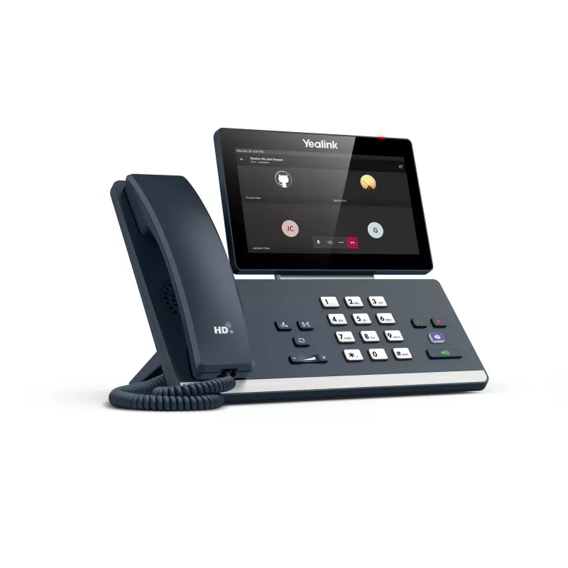 Yealink MP58 Microsoft Teams Edition, IP-puhelin, harmaa, johdollinen luuri, pöytä, Android, Microsoft Teams